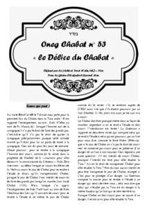 oneg chabat 53